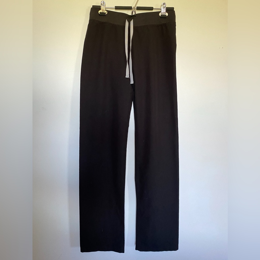 FIGS Livingston scrub pants, black, XS Tall